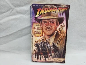 1992 1st Ed Print Indiana Jones & The Genesis Deluge  Rob MacGregor - Picture 1 of 8