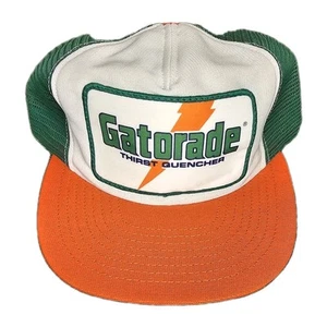 Cappello camionista Gatorade vintage anni 80 maglia snapback logo toppa unisex - Foto 1 di 7