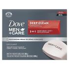 Dove Men+Care Body and Face Bar Moisturizing than Bar Soap  3.75 Ounce Pack of 8