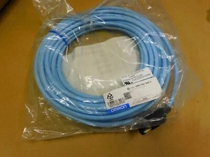 OMRON (XS series) - Cat.5e 4-pin M12 male connector + RJ45 XS5W-T421-KMC-K - Picture 1 of 4