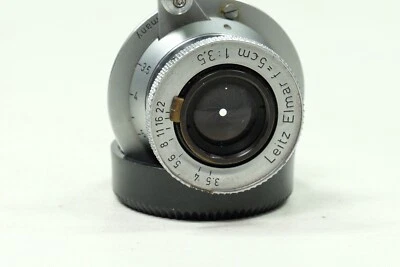 Leica Elmar 5cm 3.5 Leica Red Scale Lens LTM M39 Screwmount - Image 1 of 4