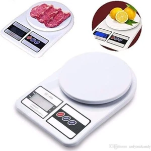 Elektronische Digitale Küchenwaage Wiegen Lebensmittelwaage Gramm (Modell SF-400) - Bild 1 von 4