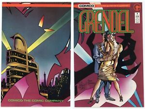 Grendel #4 (VF/NM 9.0) Dave Stevens Wraparound Cover Inks GGA Wagner 1987 Comico