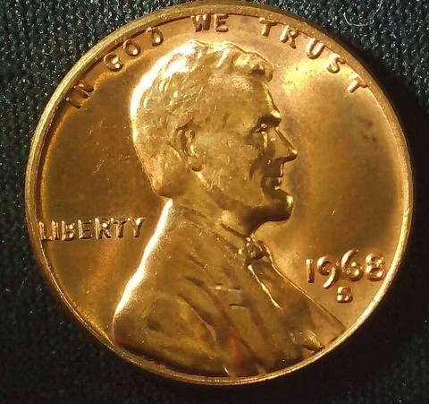 1968-S+S LINCOLN MEMORIAL CENT R.P.M ERROR REPUNCHED MINT MARK S/S collect it Cover