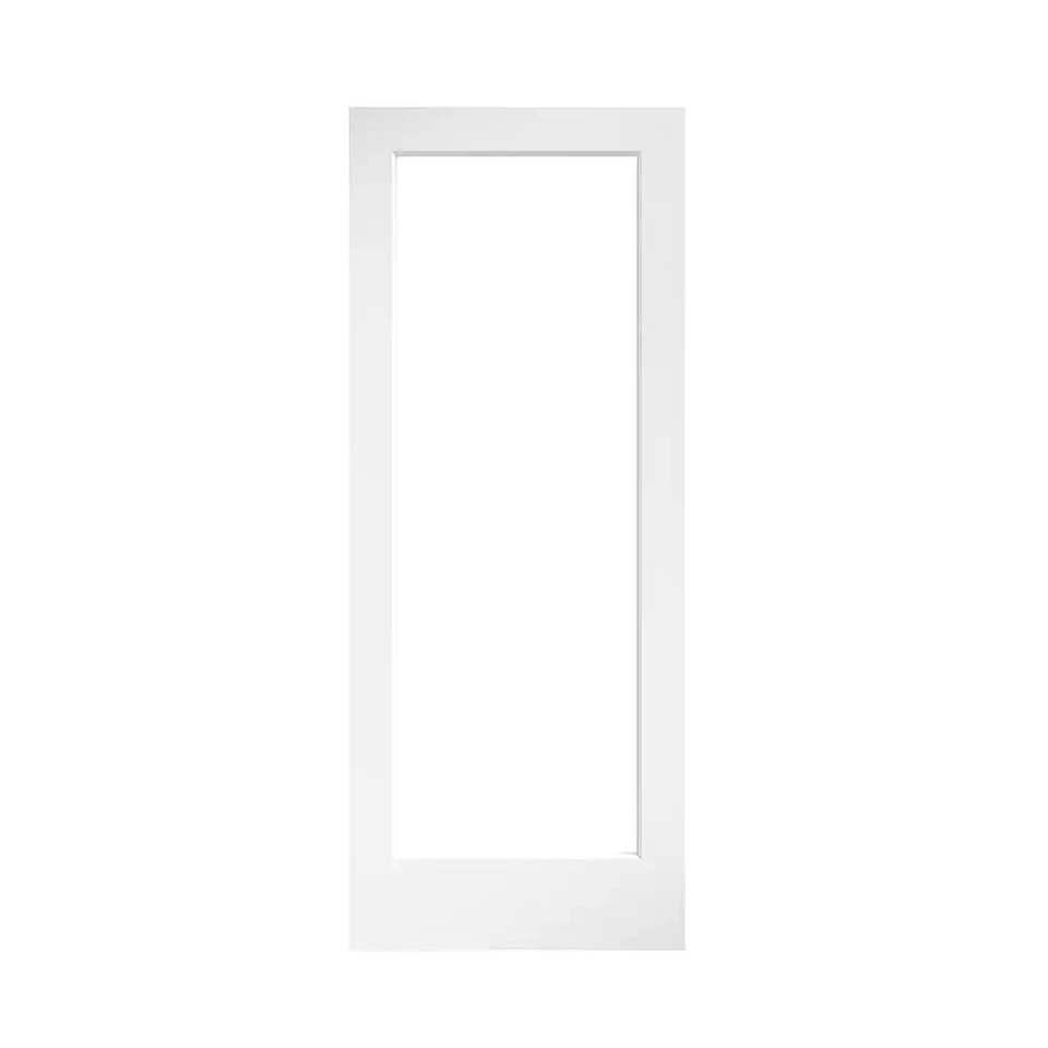 ​Eightdoors 50388019803035 Clear Glass 1-Lite White Core French Interior Door - Image 1 of 1