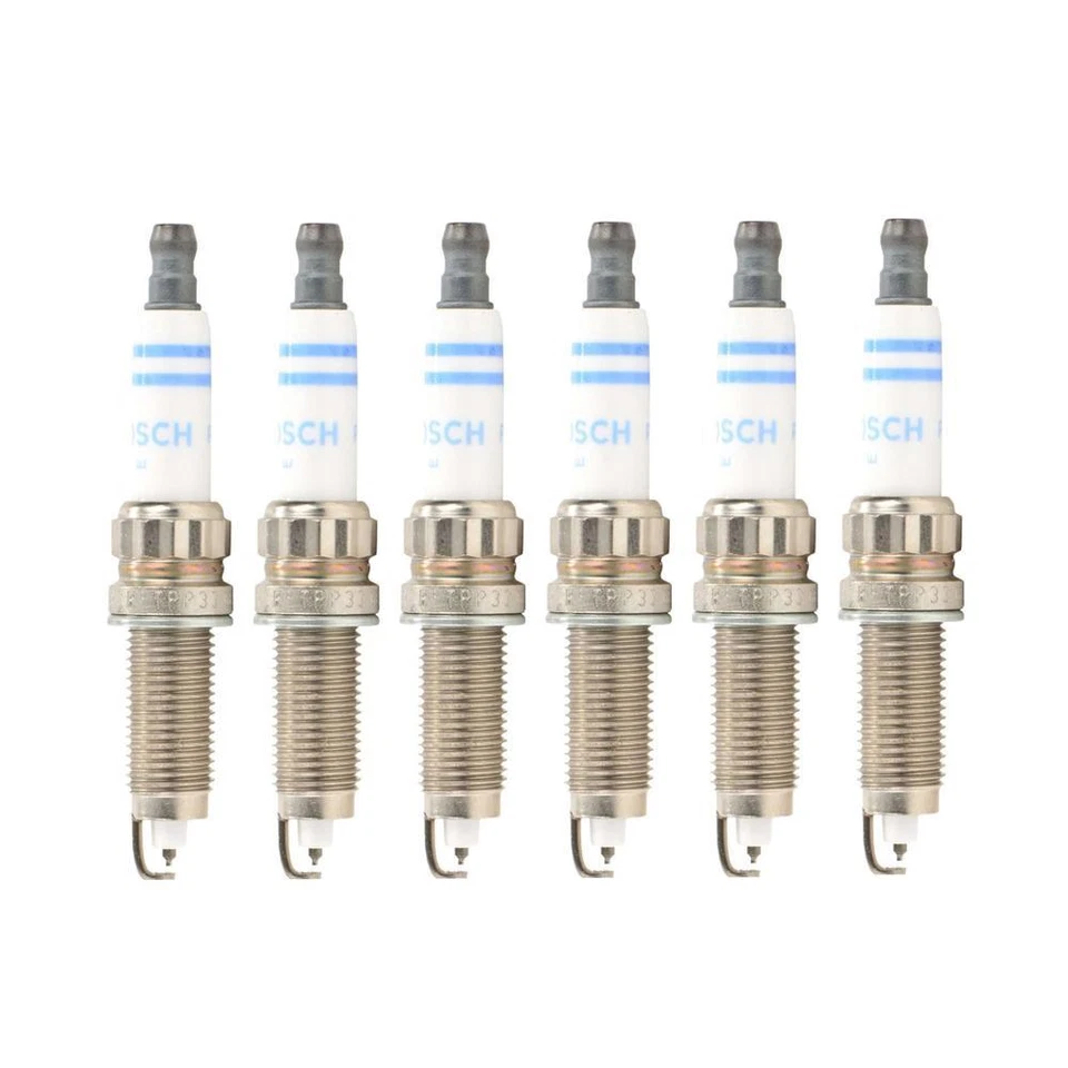For BMW F01 F10 F12 F13 E82 E88 Set of 6 Spark Plugs High Power Bosch ZR5TPP33 - Image 1 of 1