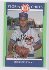 1991 Peoria Chiefs Update Jimmy Robinson #U-2