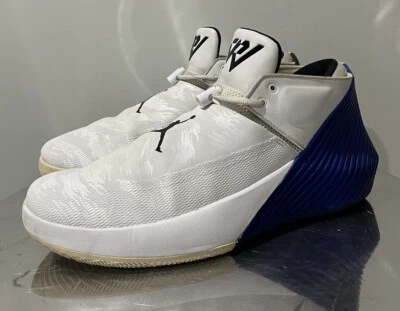 Nike Mens Air Jordan AQ9682-141 White Basketball Shoes Sneakers Size 13 - Image 1 of 4