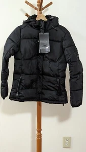 Southpole Women's L Black Parka - Picture 1 of 3