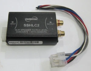 SoundStage Speaker to RCA Level Converter Module SSHLC2 + Harness - Picture 1 of 4