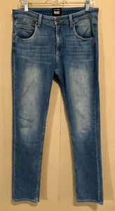 Pantalones de mezclilla PAIGE X Rosie HW ajustados Astrid lavado medio tiro medio Rita talla 27 usados en excelente estado - Imagen 1 de 7