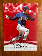 Todd Walker 1997 Donruss Signatures On Card Autograph
