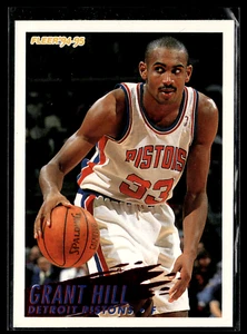 Fleer European 67 Grant Hill 1994 Detroit Pistons - Imagen 1 de 2