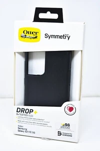 Étui OtterBox Symmetry Series pour Samsung Galaxy S21 FE 5G - Noir NEUF !!! - Photo 1 sur 2