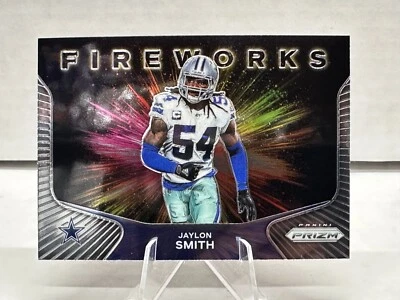 2020 Panini Prizm Fireworks Football #25 Jaylon Smith Dallas Cowboys - Image 1 of 2
