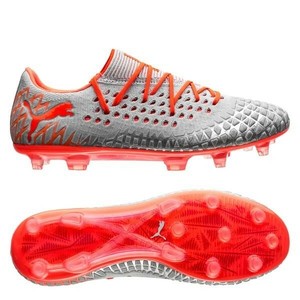 orange puma cleats