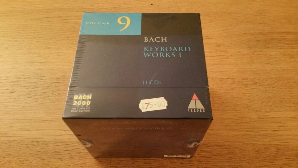 BACH - KEYBOARD WORKS Volume 9 (Rare 11 CD Box Set 2000) New & Sealed  - Bild 1 von 1