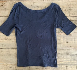 GAP Women’s Favorite T-shirt Short Sleeves Cotton T-Shirt Blue Medium - Picture 1 of 5