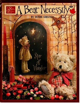 A Bear Necessity Denise Girling Decorative Painting Book Teddy Bear Patterns - Image 1 of 4