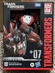 Transformers WFC Studio Series 07 Gamer Edition Sideswipe New, Unopened - Picture 1 of 6