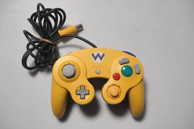 Nintendo GameCube Wario желтый фиолетовый контроллер официальный геймпад продавец из США Exce - Изображение 1 из 4