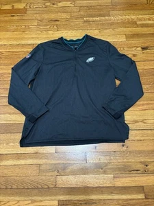 Nike Dri-Fit Philadelphia Eagle Herren 1/4 Zip Pullover Langarmshirt XL grau - Bild 1 von 7