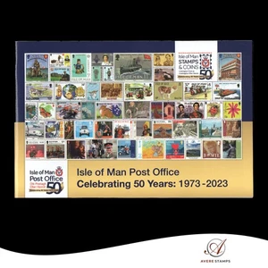 ISLE OF MAN POST OFFICE - CELEBRATING 50 YEARS STAMP BOOKLET - Picture 1 of 3