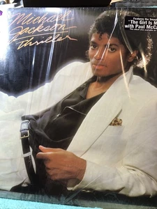 Michael Jackson Thriller Buntlines Lp 1982 Epic QE 38112 - 1 ST PRESSING - Picture 1 of 6