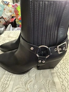 Botines Soda negros con cremallera lateral talla 9 - Imagen 1 de 6