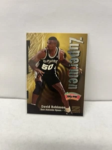 DAVID ROBINSON , SPURS , 1997 Z-FORCE, ZUPERMEN NBA BASKETBALL CARD #203 - Picture 1 of 2