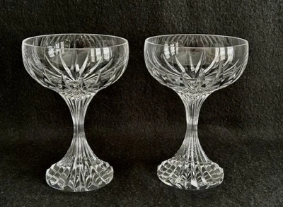 Sherbets de champán Baccarat Massena (2) -- Como nuevo Foto 1 de 2
