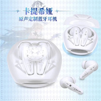 Wuthering Waves Cartethyia Wireless Headphone L-Shape Bluetooth Earphone Headset - Image 1 of 4