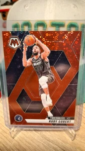 2024-25 Panini Mosaic Basketball Rudy Gobert Fast Break Red Mosaic /99 - Picture 1 of 2