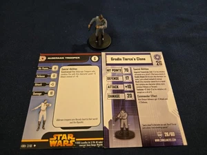 Star Wars Miniaturas Virtual + Tarjeta Reg Grodin Tierce's Clone - Imagen 1 de 1