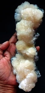 IMPRESIONANTES ARCOS DE ESTILBITA FORMACIÓN DE PALO MINERALES ESPECÍMENES - Imagen 1 de 6