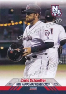 New Hampshire Fisher Cats 2022 Chris Schaeffer Blue Jays CO - Imagen 1 de 1