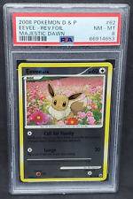 eevee 62/100 reverse holo platinum Diamond and pearl majestic dawn pokemon  card Values - MAVIN