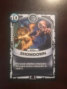 2016 Skylanders Battlecast - Showdown (Spell) - Epic - Picture 1 of 2