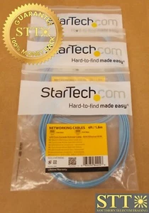 ROLLOVERMM6 STARTECH CONSOLE ROLLOVER CABLE - RJ45 M/M 6FT NEW (LOT OF 3) - Picture 1 of 3