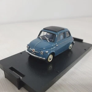 1/43 Coche car auto Fiat Nuova 500 econom 1959 azul celeste Brumm - Imagen 1 de 5