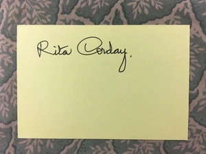 Rita Corday - Dick Tracy vs. Cueball - The Falcon - You for Me - Autographed  - Picture 1 of 2