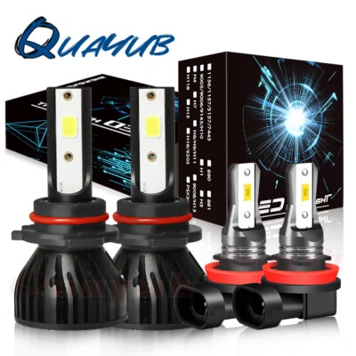 Faro LED + bombillas antiniebla 8000 k para Chrysler 300 C 2011-2015 sedán 4 puertas Foto 1 de 4