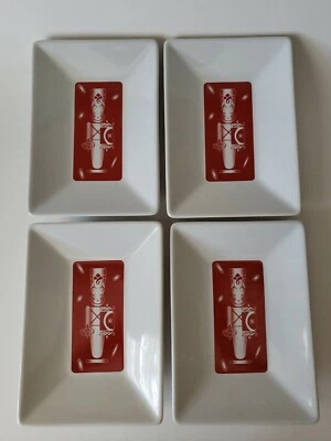 4 platos Chantal Toy Soldier Cascanueces Servir Acento Medio Plato Vacaciones Navidad Foto 1 de 3