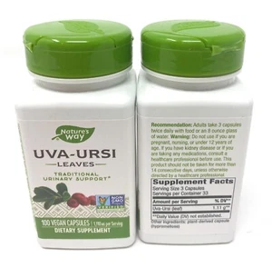 Nature's Way Uva Ursi 100 Vegan Capsules Traditional Urinary Support - Picture 1 of 1