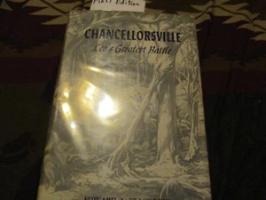 Book Chancellorsville Lee's Greatest Battle 1958 1st Edition Edward Stackpole - Picture 1 of 5