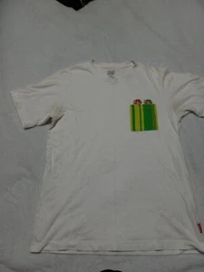 Super-Mario Brothers Shirt Medium 19x24 White Nintendo UTGP Collaboration - Picture 1 of 12