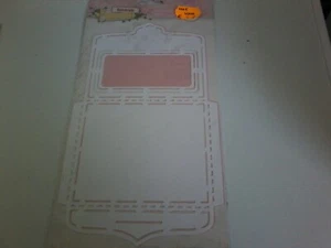  STENCIL  FOR SCRAPBOOKING STUDIO LIGHT CARD SHAPE (A) - Picture 1 of 1