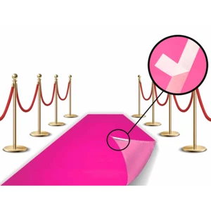 Carpet Floor Runner Hollywood Party Decoration Fabric 100 GSM 3x50 - Picture 1 of 4