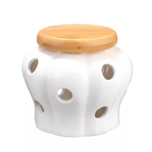 Garlic Ginger Storage Jar Container Spices Jars Food - Picture 1 of 10