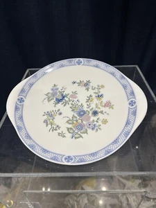 Royal Doulton Cake Plate, Sandwich Plate, Eared Plate Coniston H5030 26.8Cm Wide - Picture 1 of 5